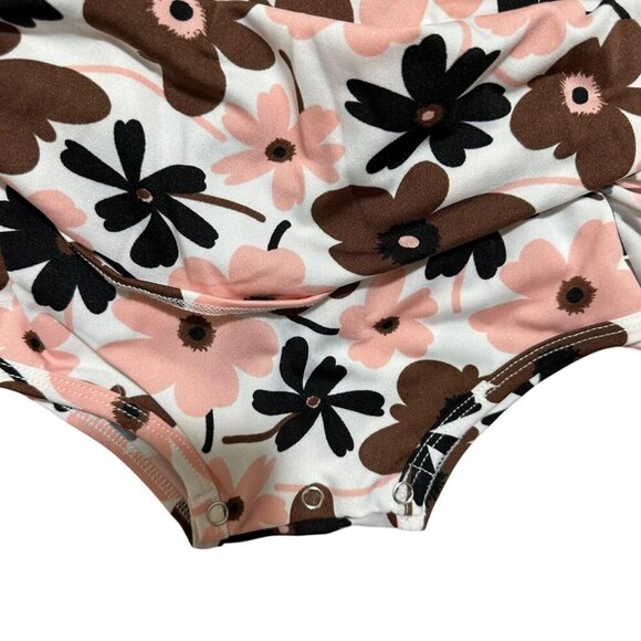 Dot Dot Smile Baby Girl Size 12/24M Floral Tank Twirl Dress Attached Brief NWT - Picture 6 of 9